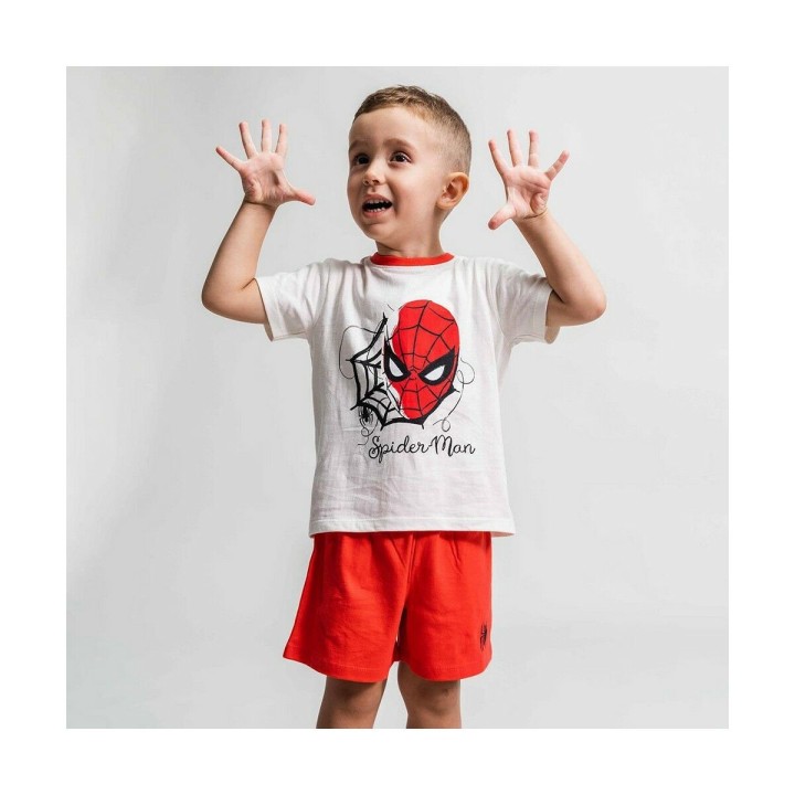 Nattøj Børns Spider-Man Rød