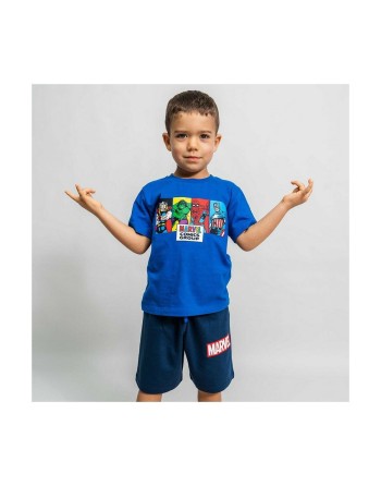 Set di Indumenti The Avengers Azzurro Per bambini