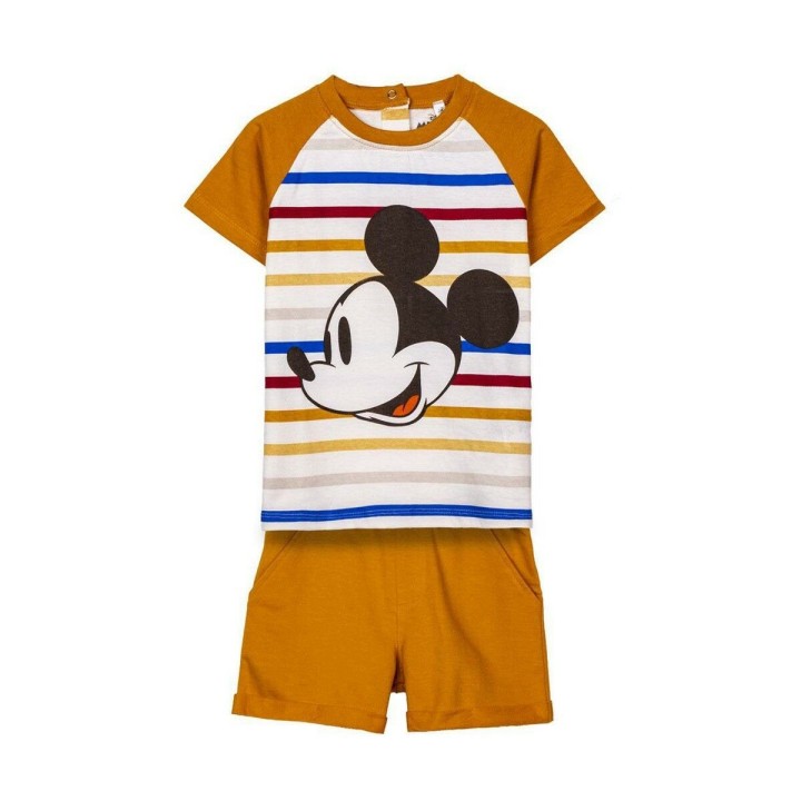 Sæt med tøj Mickey Mouse Sennep Børns