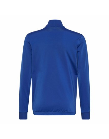 Tuta da Bambini Adidas Essentials Rosso Azzurro