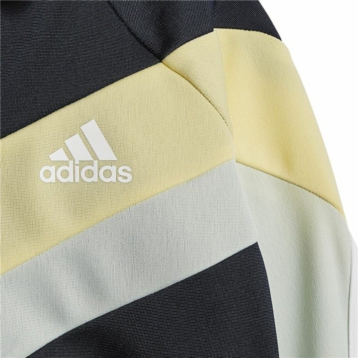 Træningsdragt til børn Adidas Future Icons Shiny Sort