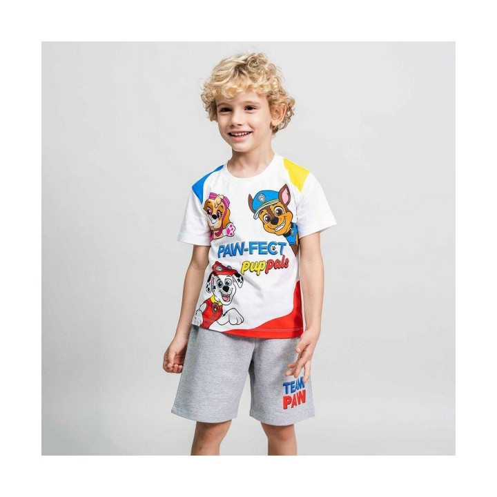 Sæt med tøj The Paw Patrol Multifarvet Børns