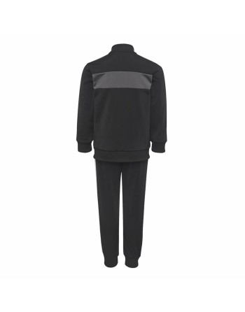 Chándal Infantil Adidas Essentials Shiny 3 Stripes Negro