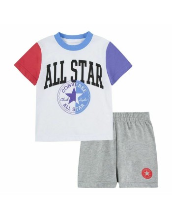 Ensemble de Sport pour Enfants Converse Blocked  Blanc