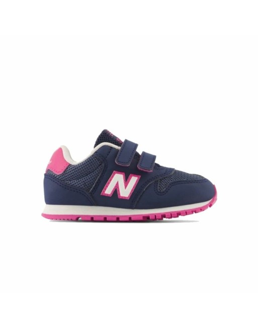 Zapatillas Deportivas Infantiles New Balance 500 Hook Loop Azul oscuro