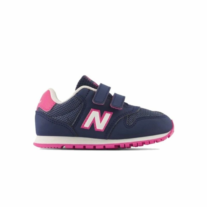 Sportssko til børn New Balance 500 Hook Loop Mørkeblå