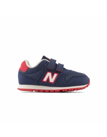 Chaussures de Sport pour Enfants New Balance 500 Hook Loop Bleu foncé