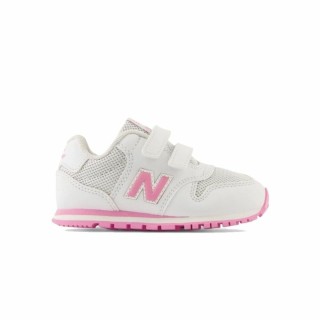 Sportssko til børn New Balance 500 Hook Loop Hvid