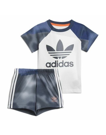 Completo Sportivo per Bambini Adidas Camouflage Print  Bianco