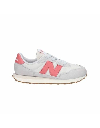 Zapatillas Deportivas Infantiles New Balance 237 Bungee Blanco