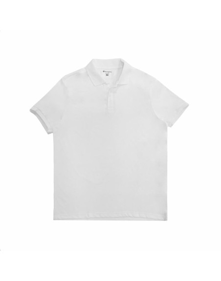 Herren Kurzarm-Poloshirt Champion Sportswear Weiß