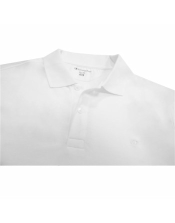 Herren Kurzarm-Poloshirt Champion Sportswear Weiß