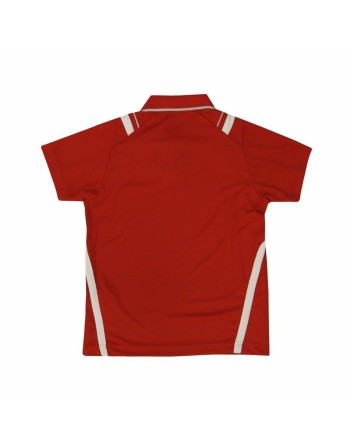 Jungen Kurzarm-Poloshirt Lotto Attack PL Rot