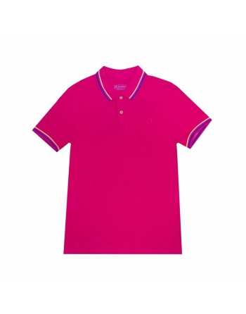 Polo a Maniche Corte Uomo Lotto Reed Fucsia