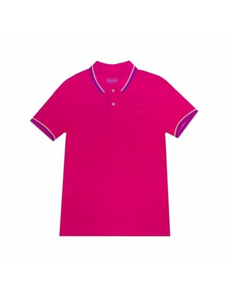 Herren Kurzarm-Poloshirt Lotto Reed Pink