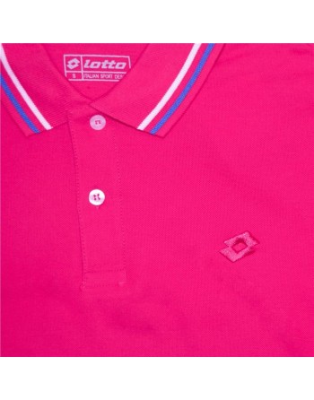 Herren Kurzarm-Poloshirt Lotto Reed Pink