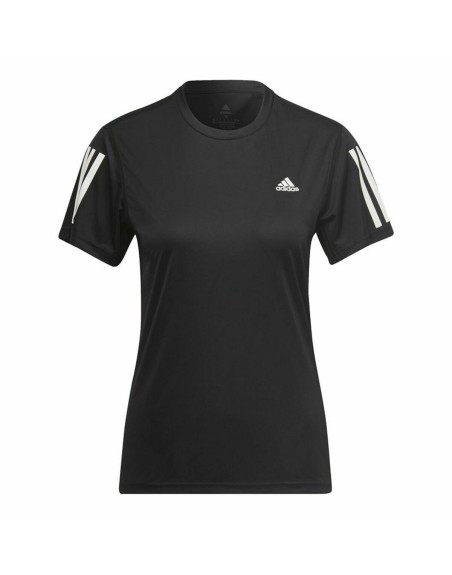 Maglia a Maniche Corte Donna Adidas Own the Run Nero