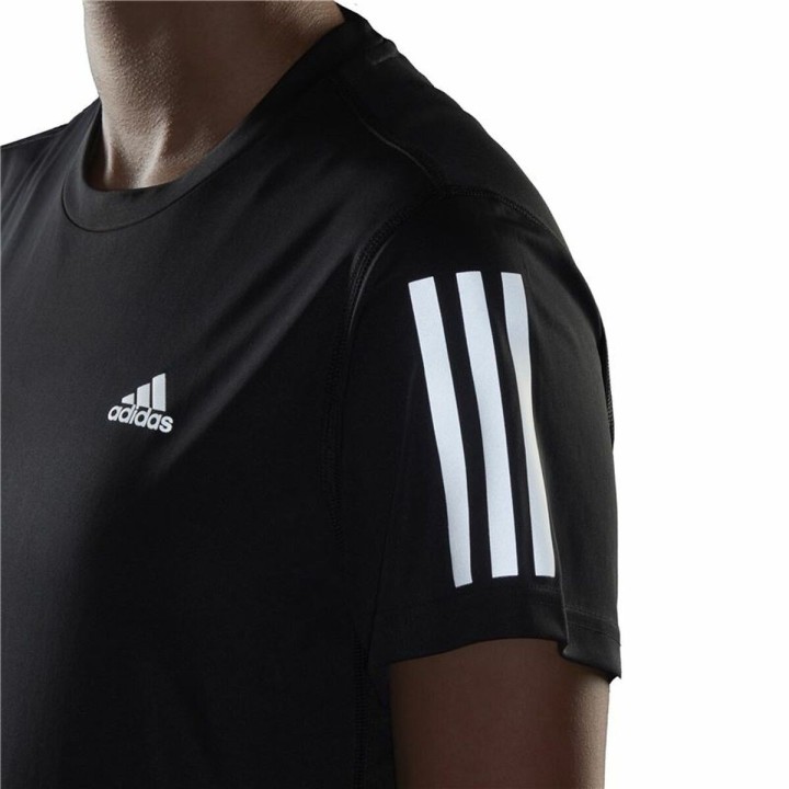 Kortærmet T-shirt til Kvinder Adidas Own the Run Sort
