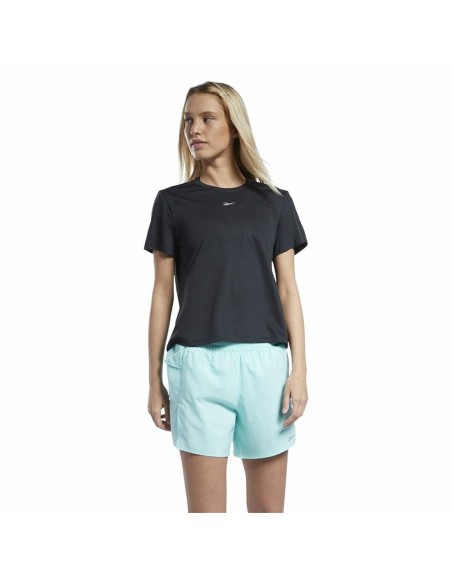 Damen Kurzarm-T-Shirt Reebok Speedwick Schwarz