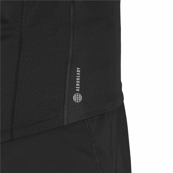 Maglia a Maniche Corte Donna Adidas Own the Run Nero