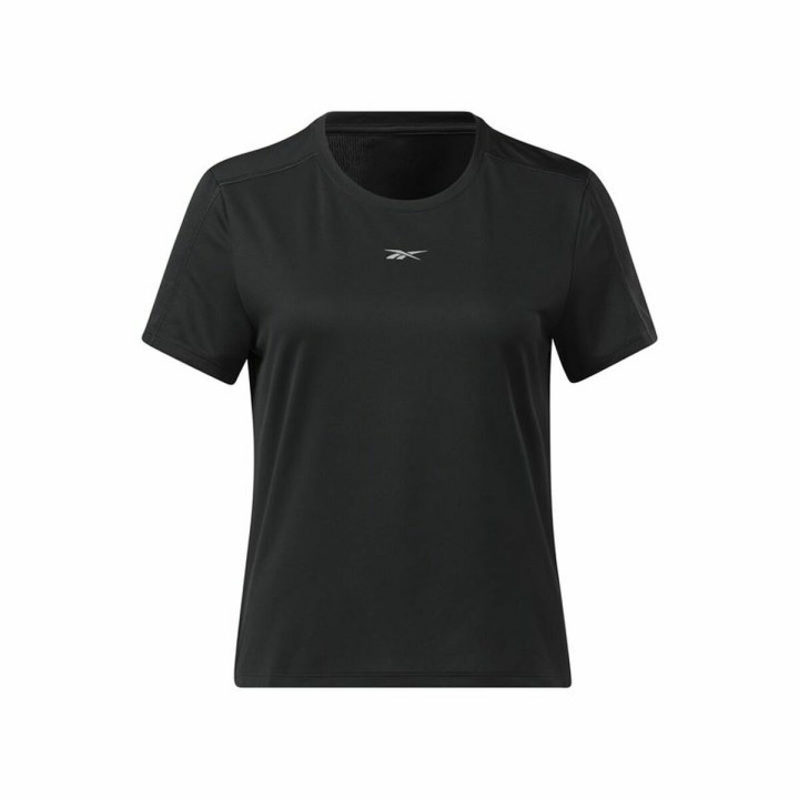 Kortærmet T-shirt til Kvinder Reebok Speedwick Sort