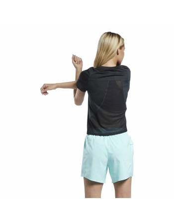 Maglia a Maniche Corte Donna Reebok Speedwick Nero