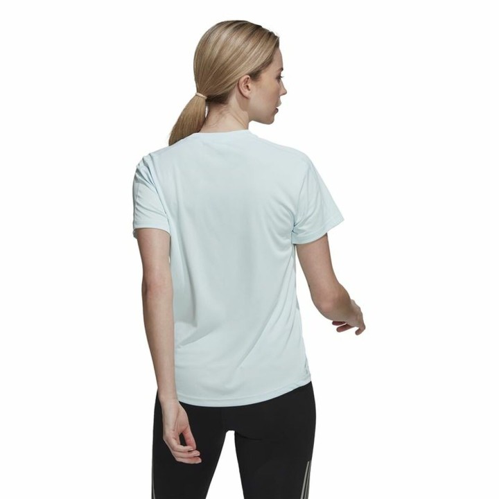 Kortærmet T-shirt til Kvinder Adidas Run It 