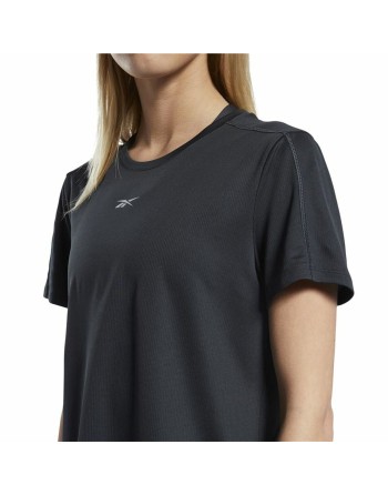 T-shirt à manches courtes femme Reebok Speedwick Noir
