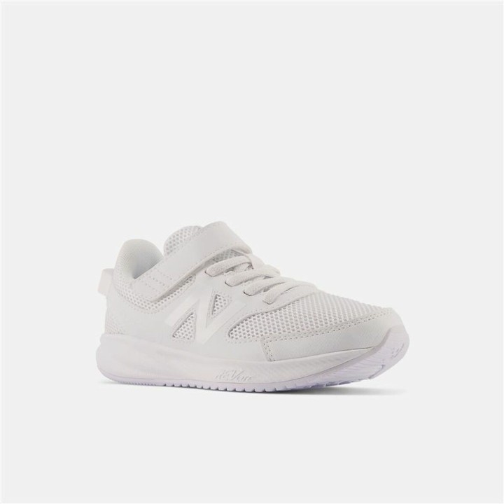 Sportssko til børn New Balance 570v3 Bungee Lace Hvid