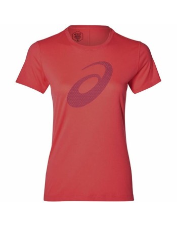 Women’s Short Sleeve T-Shirt Asics SS Graphic Red