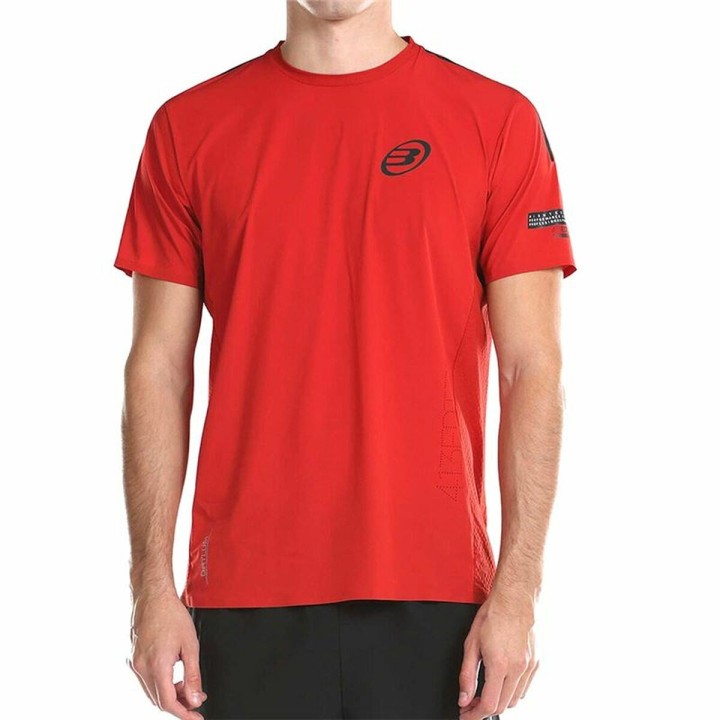 Kortærmet T-shirt til Mænd Bullpadel Odeon Tl Rød