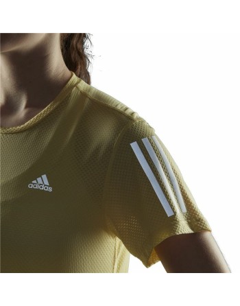 T-shirt à manches courtes femme Adidas Own Cooler Jaune
