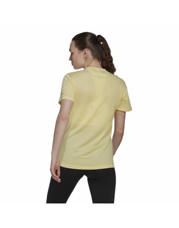 T-shirt à manches courtes femme Adidas Own Cooler Jaune