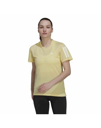 Maglia a Maniche Corte Donna Adidas Own Cooler Giallo