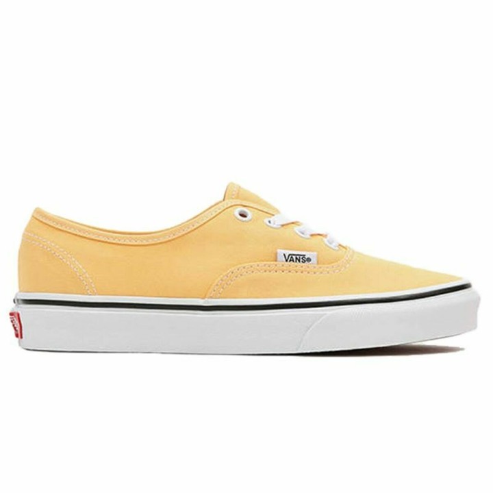 Kvinde Casual Sneakers Vans Authentic Gul