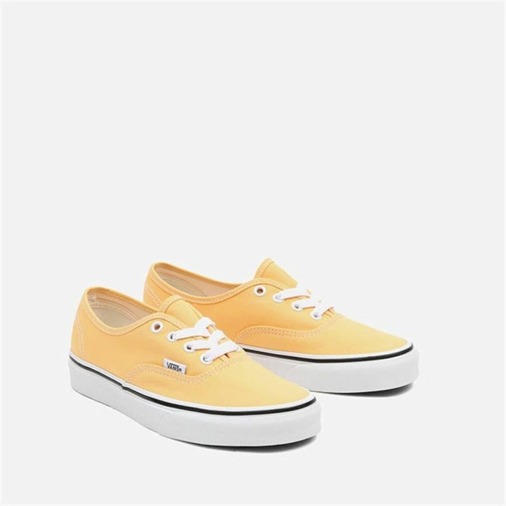 Kvinde Casual Sneakers Vans Authentic Gul