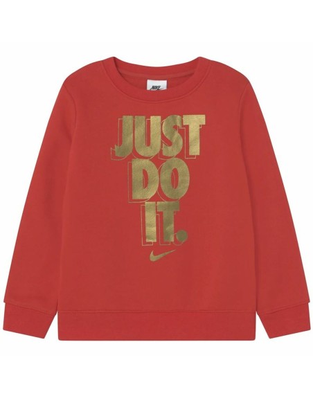 Children’s Sweatshirt without Hood Nike Gifting Red