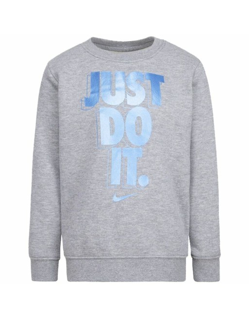 Sudadera sin Capucha Niño Nike Gifting Gris