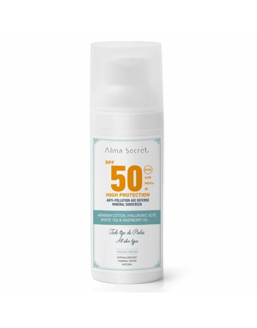 Sun Block Alma Secret High Protection Spf 50 50 ml
