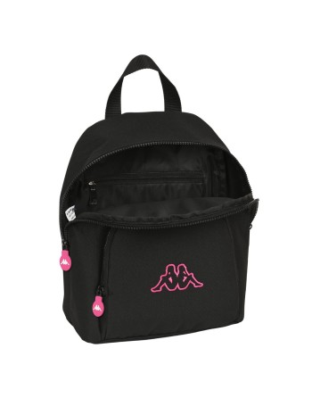Casual Rygsæk Kappa Black and pink Sort 13 L