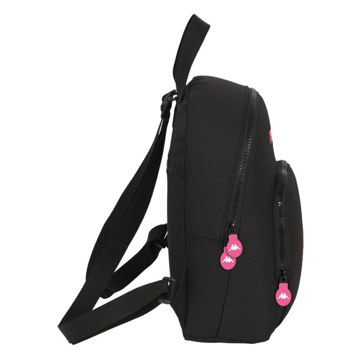 Casual Rygsæk Kappa Black and pink Sort 13 L