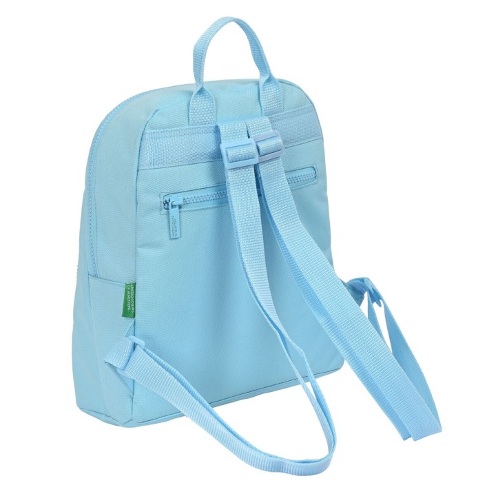Zaino Casual Benetton Sequins Azzurro Chiaro 13 L