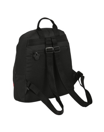 Lässiger Rucksack Mickey Mouse Clubhouse Mickey mood Rot Schwarz 13 L