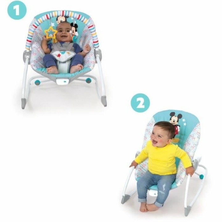 Hamaca para Bebé Bright Starts Mickey Mouse Azul