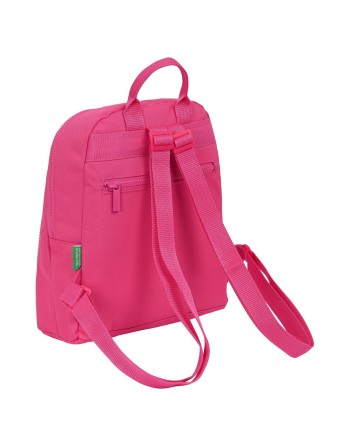 Lässiger Rucksack Benetton Raspberry Pink 13 L