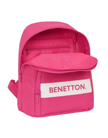 Mochila Casual Benetton Raspberry Fucsia 13 L