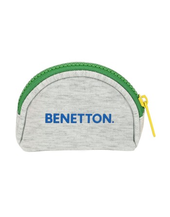 Geldbeutel Benetton Pop Grau (9.5 x 7 x 3 cm)
