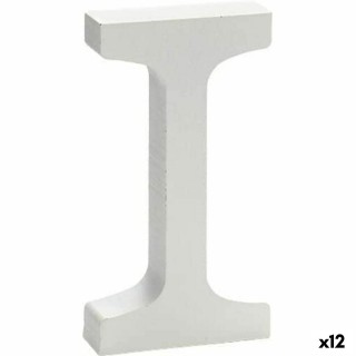 Decorazione da Parete Lettera I (1,8 x 21 x 17 cm) (12 Unità)