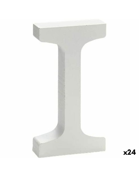 Décoration murale Lettre I (16 x 14,5 cm) (24 Unités)