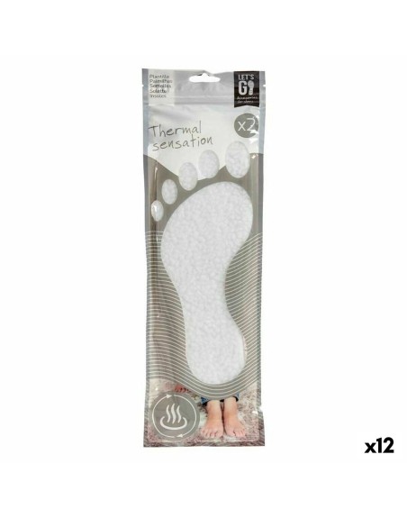 Modelli Termico Bianco Plastica (0,5 x 36 x 11,5 cm) (12 Unità)